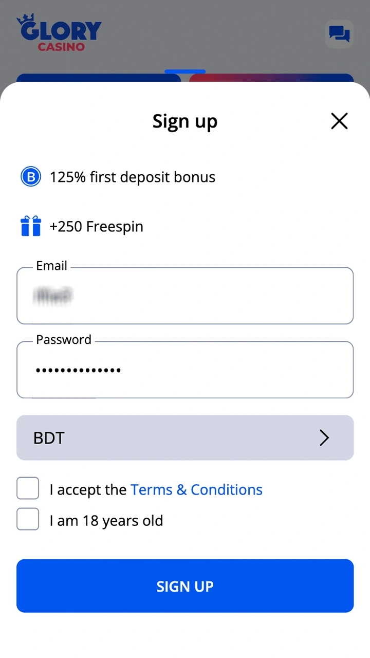 Fill out the form